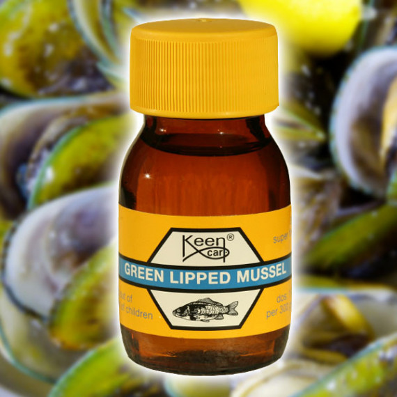 Green lipped Mussel XL 30 ml Keen Carp 1
