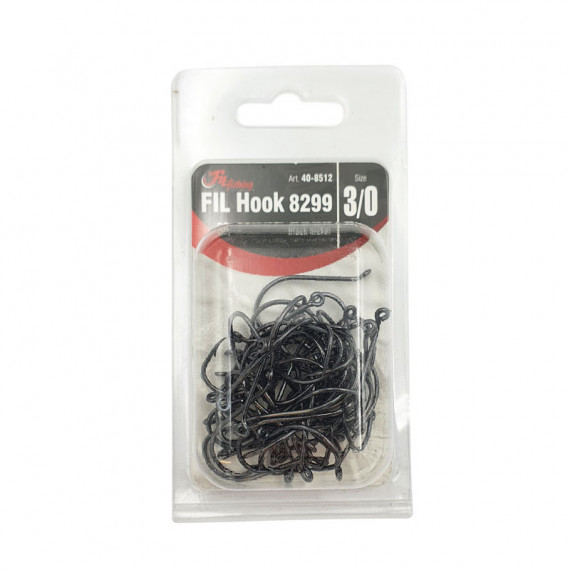 Filfishing hook 8299 Black nickel 1