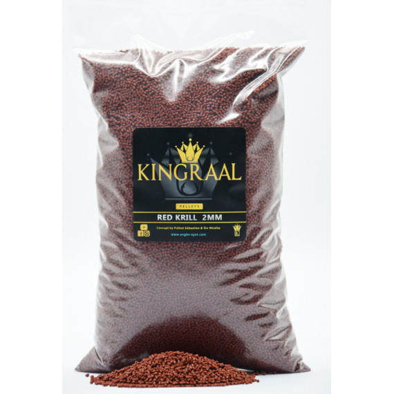 Pellet Red Krill 2 Mm 1.750Kg Kingraal 1