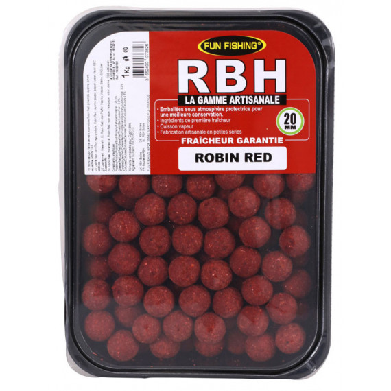 Boilies Rbh 800gr 20mm Robin Red 1