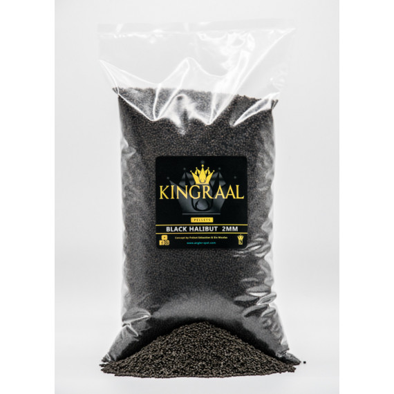 Pellet Black Hallibut 2Mm 1.750Kg Kingraal 1