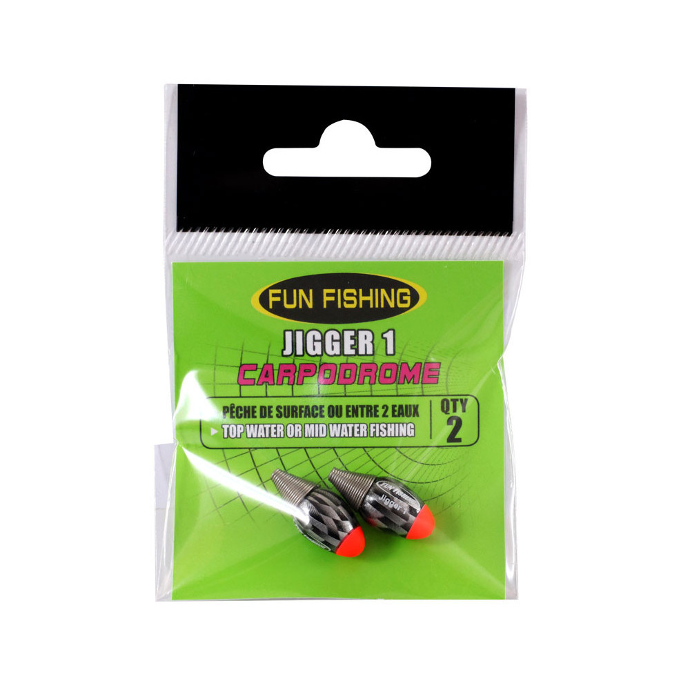 Jigger 1 Fun Fishing floats 0,30 Gr per 2