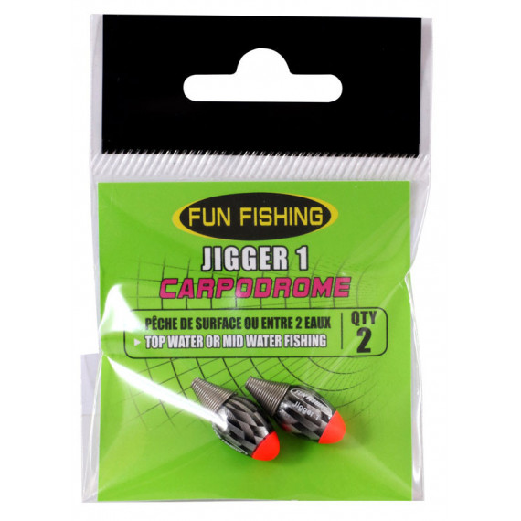 Flotteurs Jigger 1 Fun Fishing 0,30 Gr par 2 1
