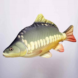 Almohada Pez La Carpe Miroir 61cm Gaby Fish