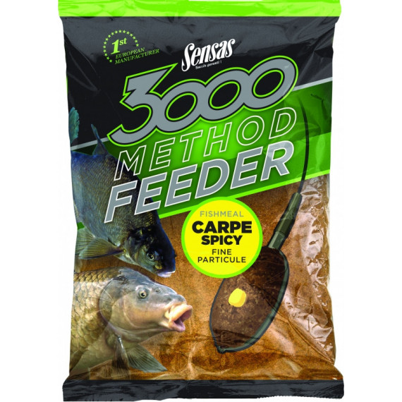 Primer 3000 Method Carp Spicy 1kg Sensas 1