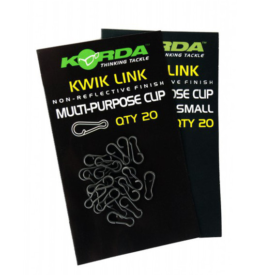 Kwik Link 20 piezas Korda negro 4