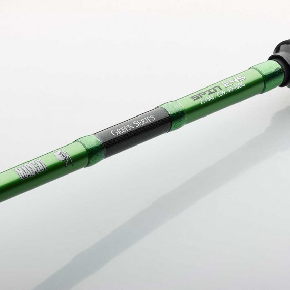 Green Spin rod 210cm (40-150g) 2sec Madcat 2