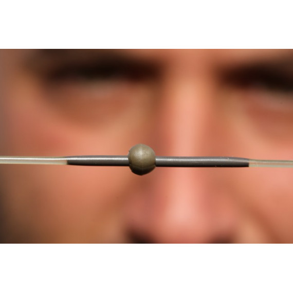 Perlen 25pcs Safe Zone 4mm Rubber Bead Brown Korda 3