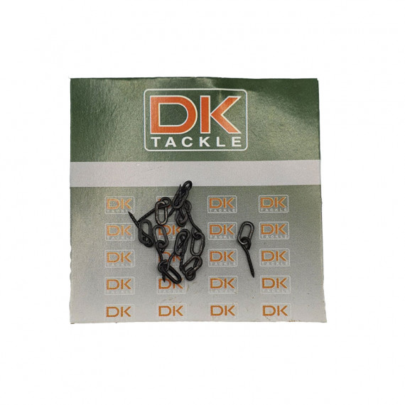 Metal Bait Screw / Oval Ring 10pcs 10mm / 13mm Dk Tackle 1