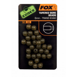 Edges Tapered Bore Beads 6mm Fox