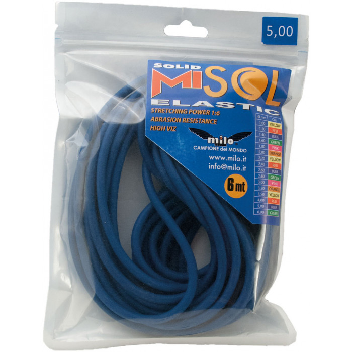 Elastiek Volledig 6m 5.0mm Milo 1