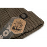 Gorro de zorro Merino Bobble Oliva min 1