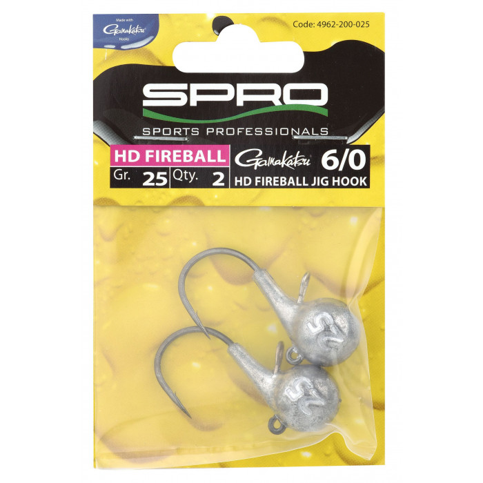 Jighead 6/0 Spro HD Fireball Jig Head 1