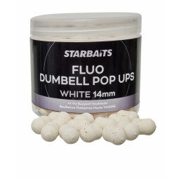 Fluo Dumbell Pop Up White 14mm 70g Starbaits