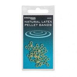 Rubber bands for natural pellets Drennan Latex Bands Small