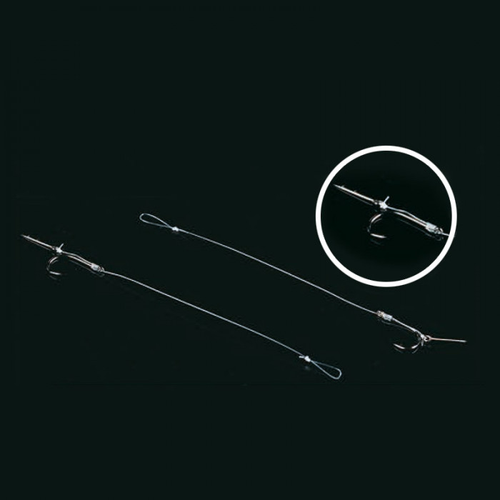 Montierte Haken Fluoro Carbon 10 Filfishing 1