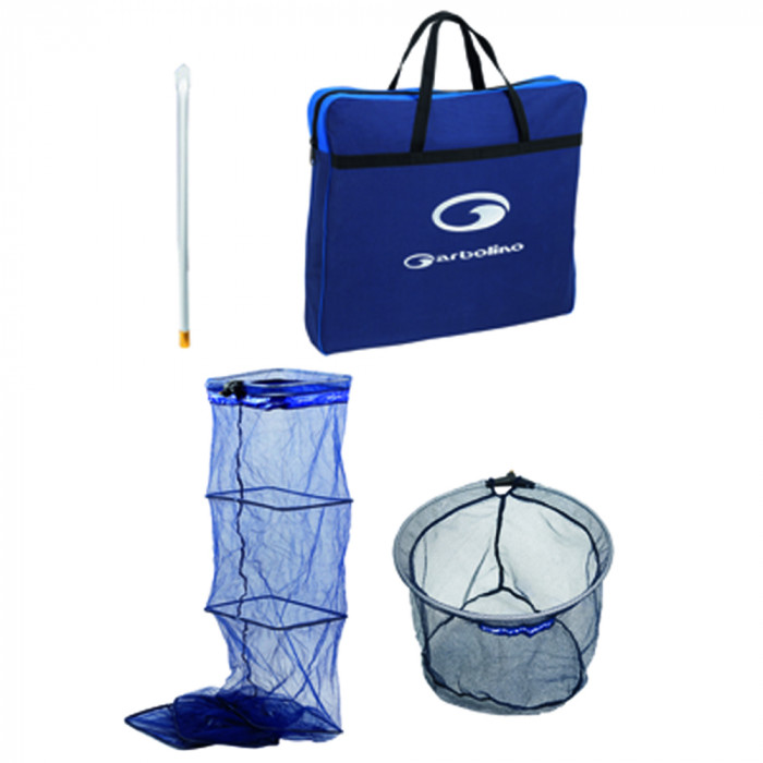 Leader Set - Rectangular Bag + Spike + Garbolino Fishing Net Head 1