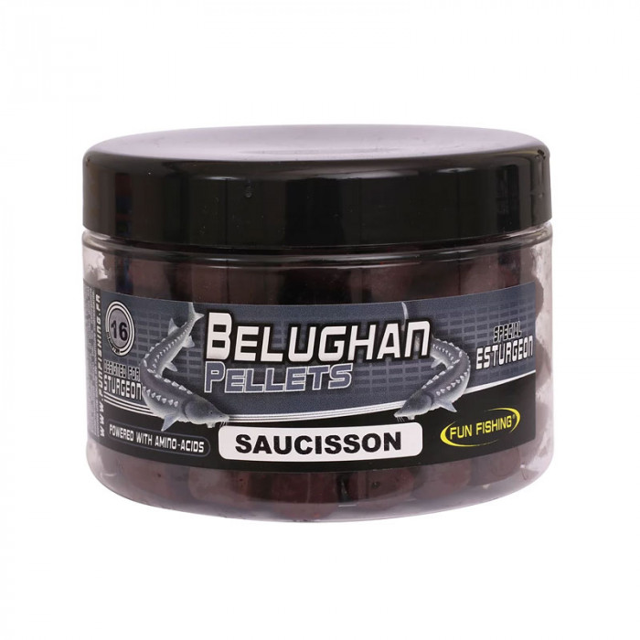 Bellugan Pellet 16mm Salami 250g Fun Fishing 1