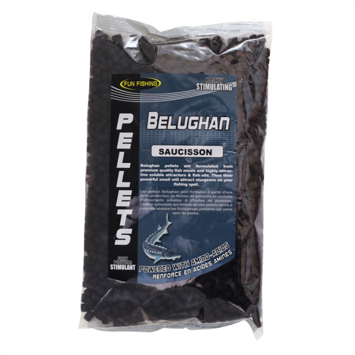 Bellugan Pellet 6mm Salami 700g Fun Fishing