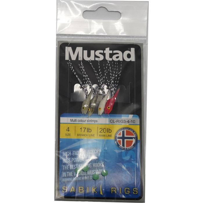 Mustad CL-Rig Color Shrimp 1