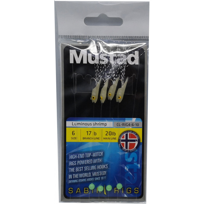 Mustad CL-Rig Camarón Luminoso 1