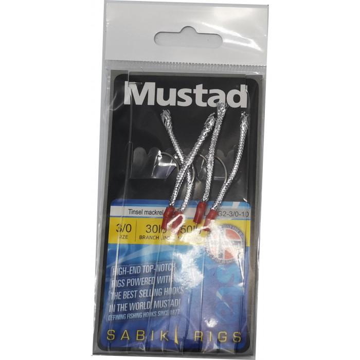 Mustad CL-Rig Multi Tinsel Mackrel Trace 1