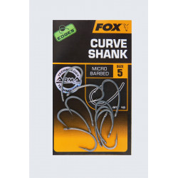 Hameçon carpe Edges Armapoint curve Shank Fox