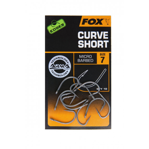 Karpfenhaken Edges Armapoint curve Shank Short Fox 2