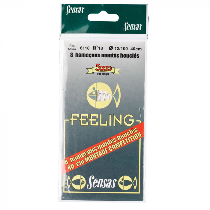 Montierte Haken 6110 Bronze Sensas 1