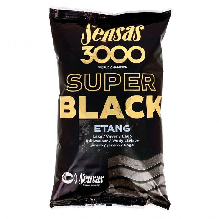 3000 Super Black Pond 1kg Sensas 1
