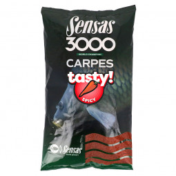 3000 Carp Tasty Spicy 1kg Sensas