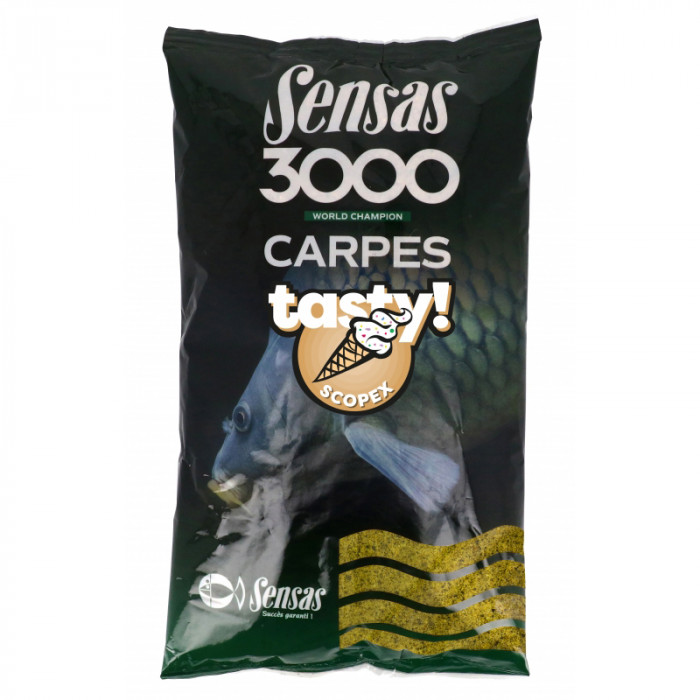 3000 Carp Tasty Scopex 1kg Sensas 1
