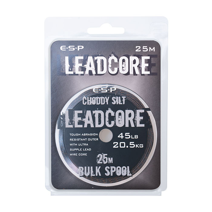 Bobine Leadcore 4lb 25m Silt Grey ESP 1