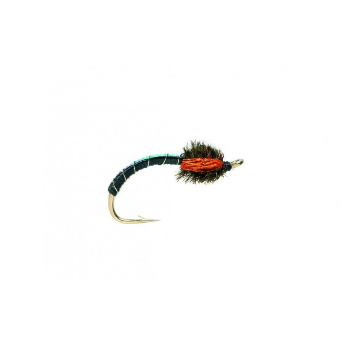 Larva Buzzers Blakeston Black 0436 N.12 Fulling Mill 1