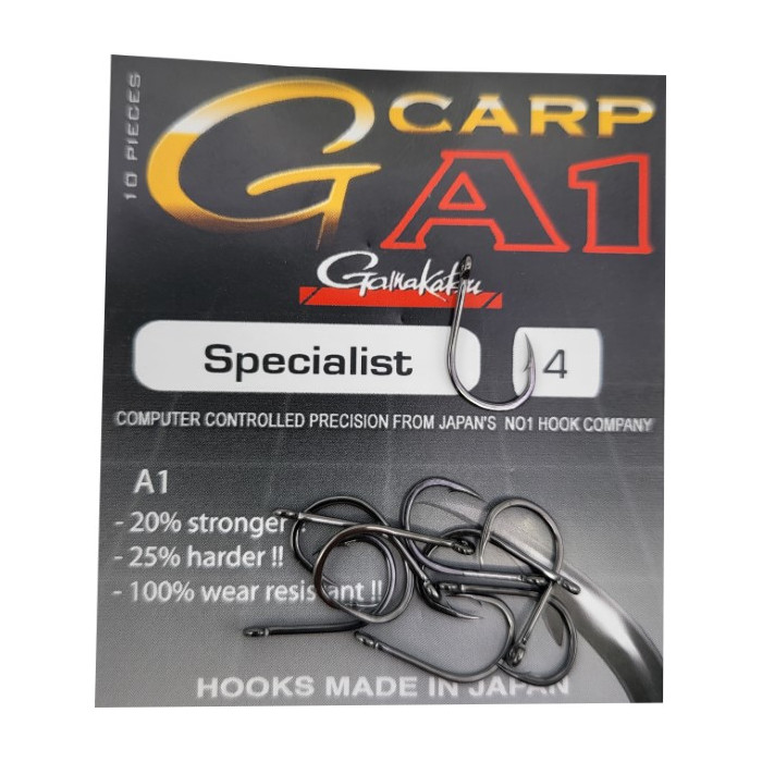 Karpfenhaken a1 G-carp Specialist Gamakatsu 1
