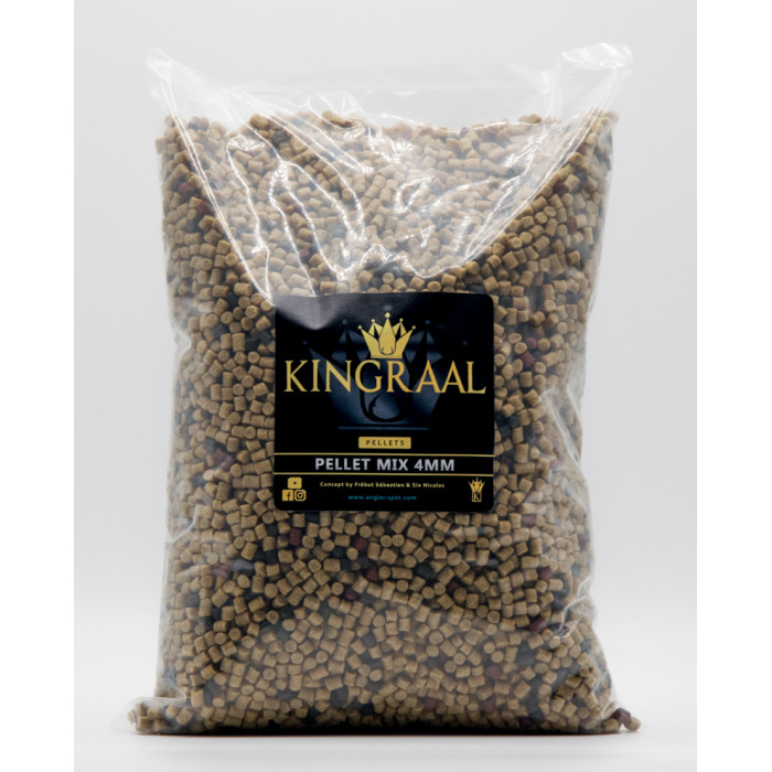 Pellet Feeder Mix 4mm 1.750Kg Kingraal 1