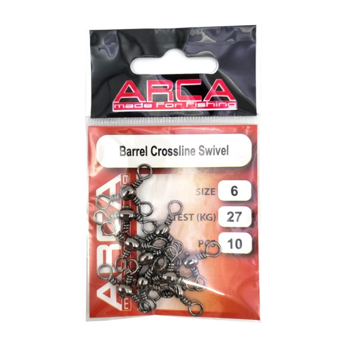 10 Barrel Crossline Swivel Black N.6 Arca 1