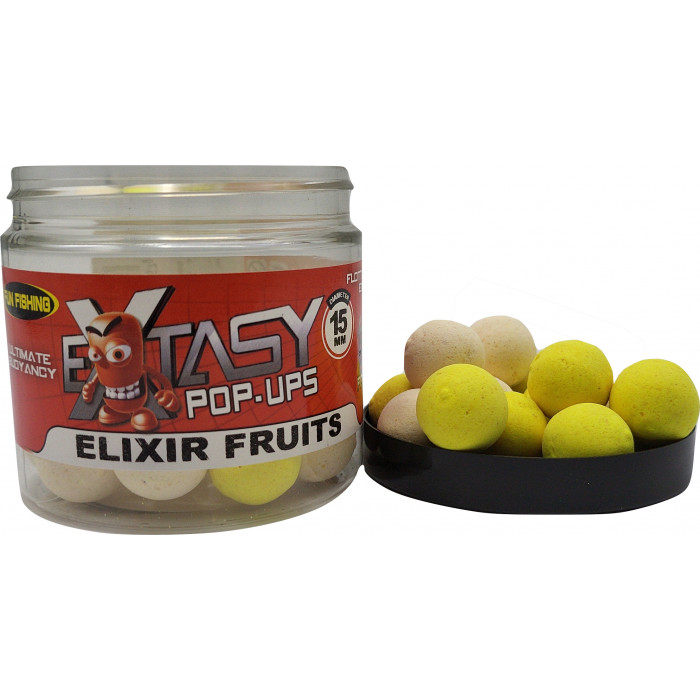 Extasy Pop Ups 50gr 15mm Elixir Fruit Fun Fishing 1