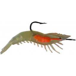 Köder Glow Shrimp 55mm 3 Stück