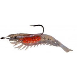 Köder Glow Shrimp 55mm 3 Stück