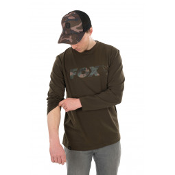 Fox T-shirt met lange mouwen Khaki/Camo