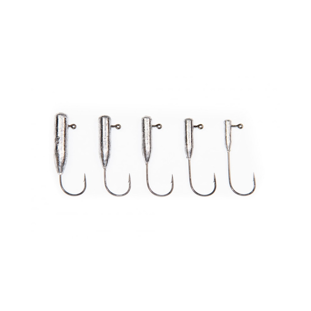 XZone Tube Jig Hooks 1/2oz 90* Bn Hook per 4