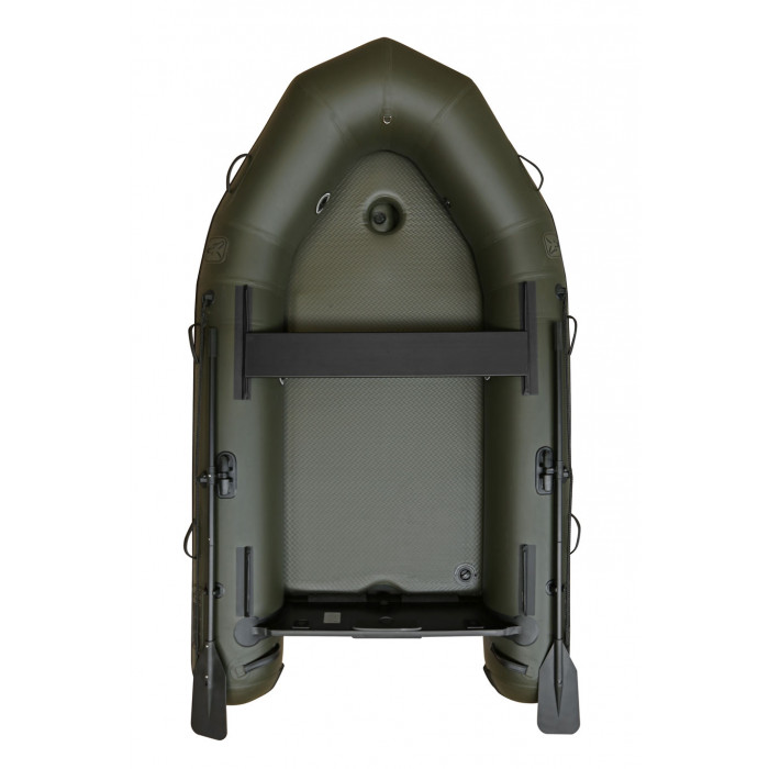 Opblaasbare boot 2,9m Groen aluminium vloer Fox 2