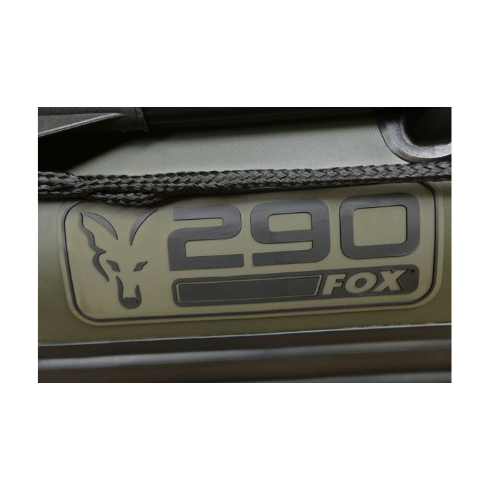 Opblaasbare boot 2,9m Groen aluminium vloer Fox 4