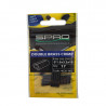 Spro Matte Black Double Brass Crimp Tube min 1