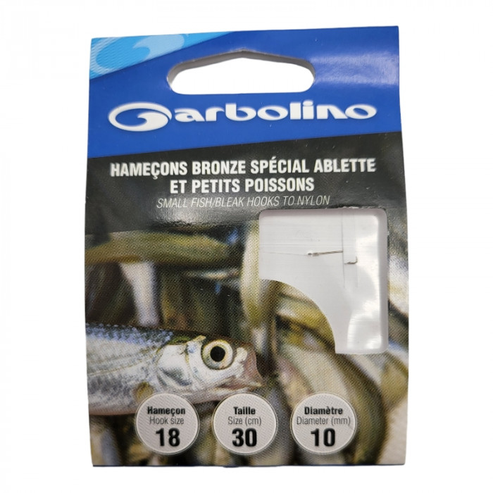Jungen Garbolino Bronze Spezial Ablette und Kleine Fische 1