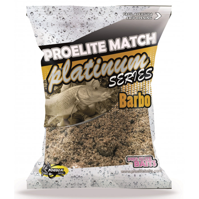 Amorce Platinum Barbo 1kg Pro Elite Baits 1