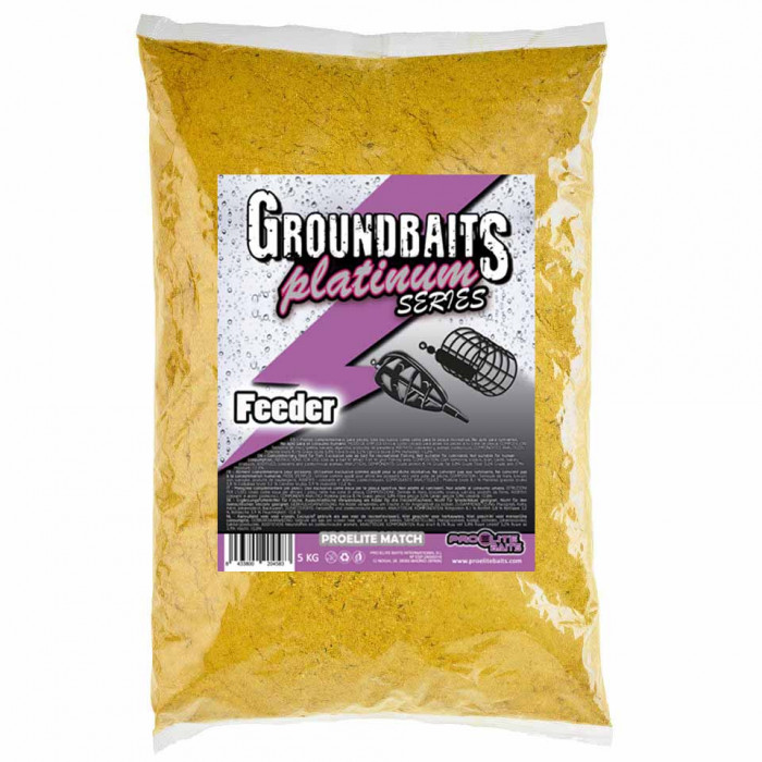 Amorce Pro Elite Baits Platinum Feeder Gelb - GroundBaits - 5kg 1