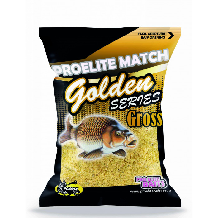 Amorce Platinum Golden Carp Gross Yellow 1kg Pro Elite Baits 1