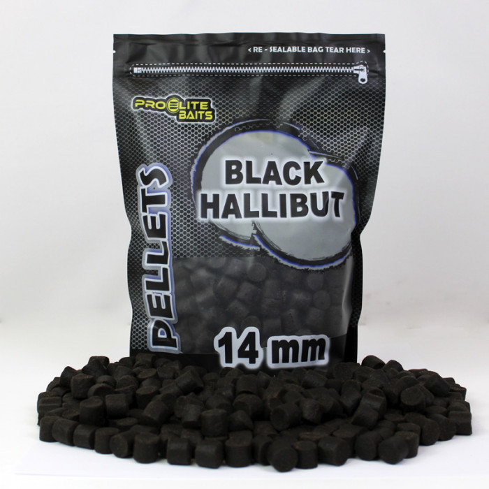 Black Hallibut Pellets - 2Mm - Pro Elite Bait 1